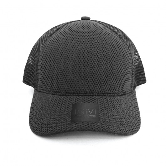 Promotional INIVI 3D Mesh Caps Black